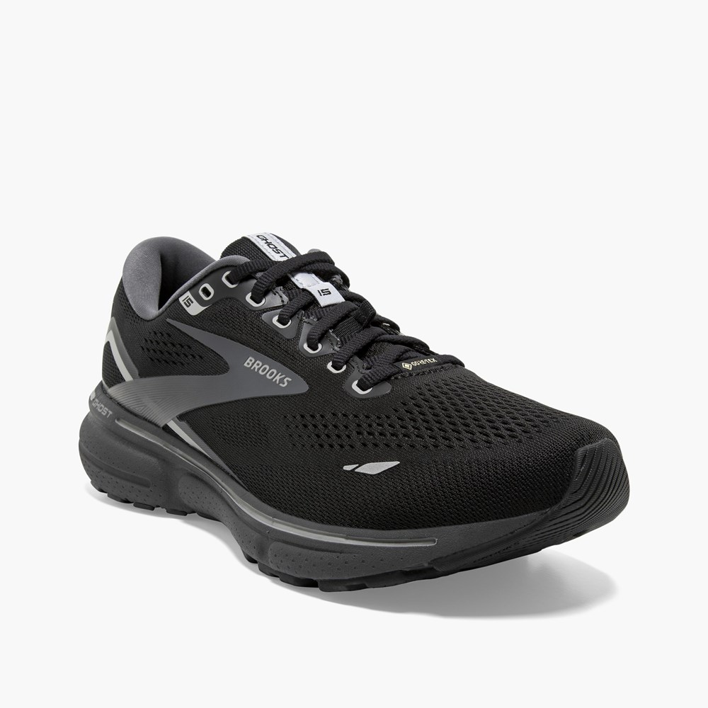 Chaussures Running Route Brooks Ghost 15 GTX Grise Homme | WLN-7019632